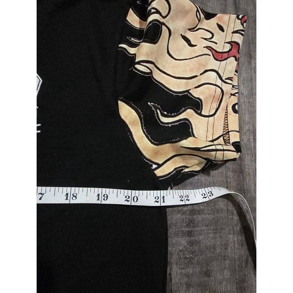 Fresh Laundry Tokyo Japan Skeleton AOP Shirt Size Large - Picture 3 of 6